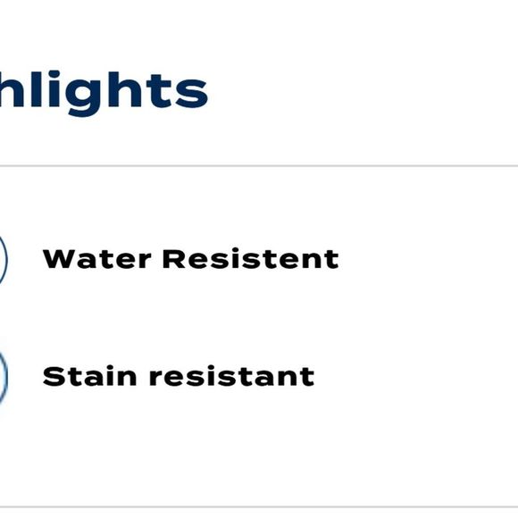 Bardwill Linen White Bead-Up Spill Proof Round 90" Silk Like Tablecloth 6-8 NEW - Picture 12 of 13